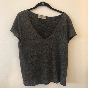 Urban Outfitters Project Social T Grey V neck top